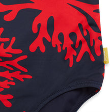 Blue and Red Girls Swimsuit (Grand Corail)